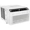 Keystone - 350 Sq. Ft 8,000 BTU Window Mounted Inverter Air Conditioner with 7,000 BTU Heater - White-Washburn's Home Furnishings