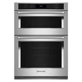 KitchenAid® 30" Combination Microwave Wall Ovens with Air Fry Mode.-Washburn's Home Furnishings