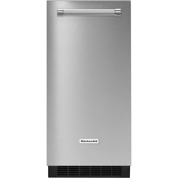 Kitchenaid 15'' Automatic Ice Maker with PrintShield™ Finish-Washburn's Home Furnishings