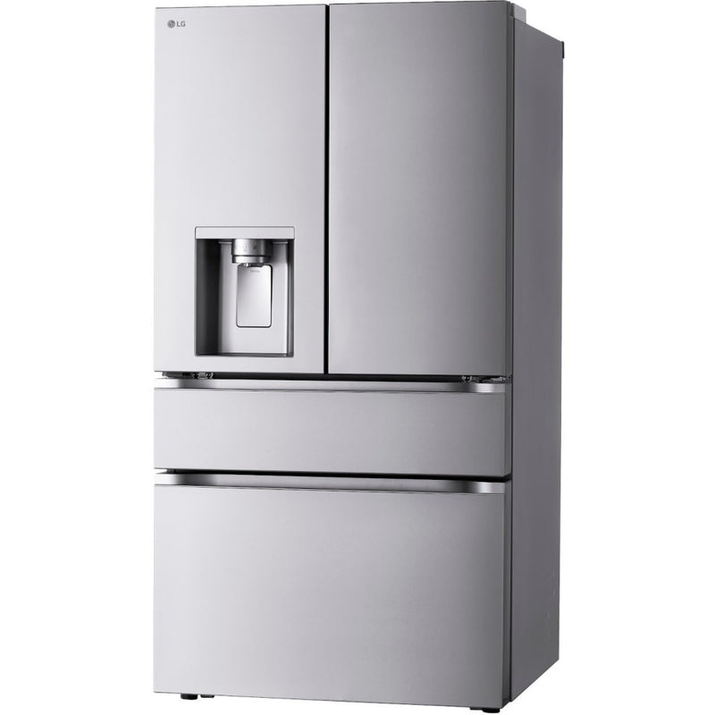 LG 29 cu. ft. Smart Standard-Depth MAX™ 4-Door French Door Refrigerator with Full-Convert Drawer™-Washburn's Home Furnishings