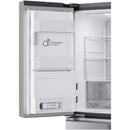 LG 29 cu. ft. Smart Standard-Depth MAX™ 4-Door French Door Refrigerator with Full-Convert Drawer™-Washburn's Home Furnishings