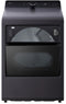 LG 7.3 CuFt Smart Electric Dryer in Matte Black-Washburn's Home Furnishings