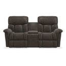 La-Z-Boy Mateo Power Wall Reclinling Loveseat w/ Console Headrest and Lumbar in Charcoal-Washburn's Home Furnishings