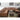 Leather Italia Weston 4 Piece Sectional w/Right Chaise in Highland Saddle.-Washburn's Home Furnishings