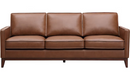 Leather Italia Weston Sofa in Highland Saddle Leather-Washburn's Home Furnishings
