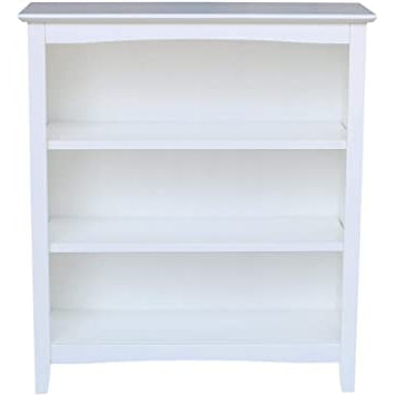 Payson 36" Bookcase in Rustic White-Washburn's Home Furnishings