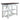 Liberty Farmhouse Server Table — 139WH-SR5536 — view 2