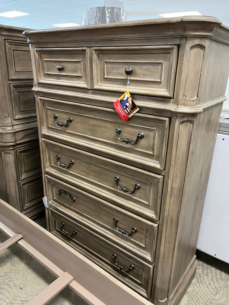 Liberty Magnolia Manor 5 Drawer Chest in Weathered Bisque-Washburn's Home Furnishings