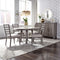 Liberty Modern Farmhouse Round Dining Table Set w/4 Ladder Back Side Chairs-Washburn's Home Furnishings