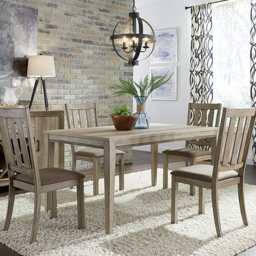 Liberty Sun Valley Rectangle Table & 4 Chairs-Washburn's Home Furnishings