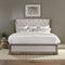 Liberty Town & Country Upholstered Shelter Bedframe in King-Washburn's Home Furnishings