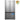 MIDEA 27.0 Cubic Foot French Door Refrigerator Color: Stainless Steel-Washburn's Home Furnishings