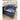 Mayo Leather Swivel Chair in Vacchetta Cambridge Blue w/Brass Nails-Washburn's Home Furnishings