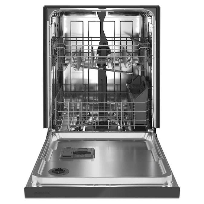 Maytag Stainless Steel Tub Dishwasher with Dual Power Filtration in Fingerprint Resistant Stainless Steel-Washburn's Home Furnishings