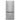Midea 18.69 Cu. Ft. Stainless Steel Bottom Freezer Refrigerator-Washburn's Home Furnishings