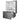 MIDEA 23 CU FT BOTTOM FREEZER REFRIGERATOR IN STAINLESS-Washburn's Home Furnishings