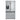 Midea 29.3 CuFt French Door Refrigerator w/Dual Icemakers-Washburn's Home Furnishings