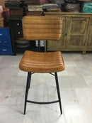 Misty - Counter Stool - Light Brown-Washburn's Home Furnishings