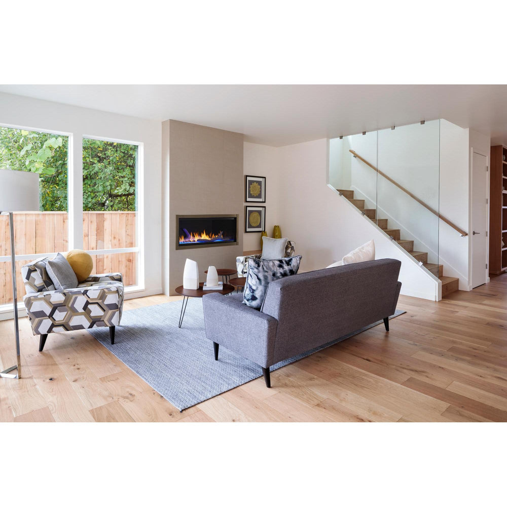 48" Artisan Vent Free Linear Fireplace, IntelliFire Touch 2.0 ignition system, , Natural Gas, 39,000 BTUs. Manufacturer series illustration; shown size, accessories and room finishing may differ from the quoted configuration.