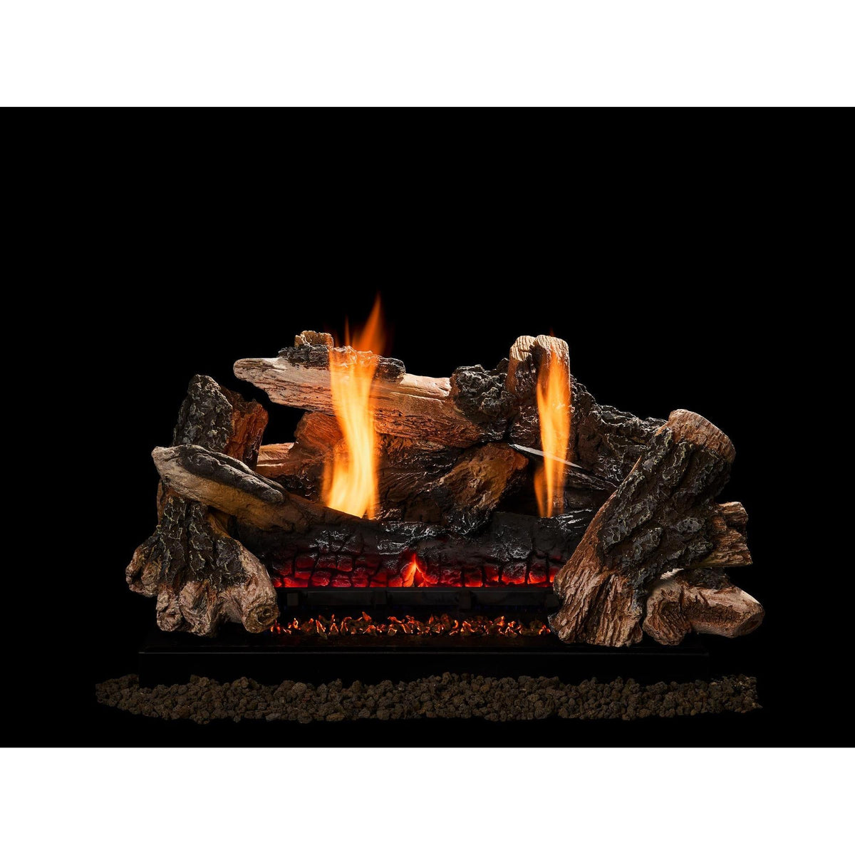 Monessen Charisma 24 Gas Log Set — Manufacturer series photograph; pictured size may differ, and burner, firebox and surroundings are separately selected.