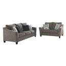 Nemoli - Slate - Queen Sofa Sleeper-Washburn's Home Furnishings