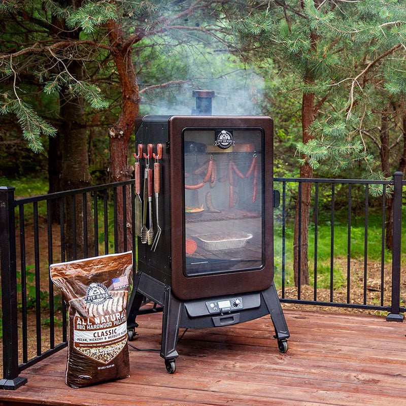 Pit boss wood pellet smoker best sale