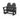 Polywood Classic Adirondack 48" Glider in Black-Washburn's Home Furnishings