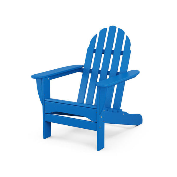 Polywood Classic Adirondack Chair in Pacific Blue-Washburn's Home Furnishings