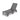 Polywood Nautical Armless Chaise in Vintage Coffee-Washburn's Home Furnishings