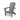 Polywood Nautical Curveback Adirondack Chair in Gray-Washburn's Home Furnishings