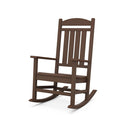 Polywood Presidential Rocking Chair in Mahogany-Washburn's Home Furnishings