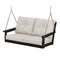 Polywood Vineyard Deep Seating Swing in Black-Washburn's Home Furnishings