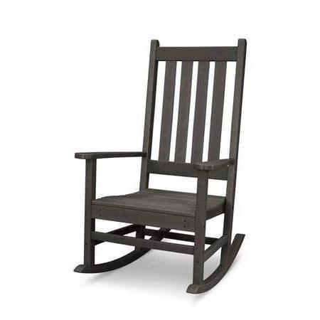 Polywood Vineyard Porch Rocking Chair in Vintage Coffee-Washburn's Home Furnishings