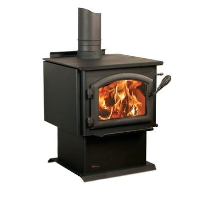 Quadra-Fire 2100 Millennium manufacturer product view; optional features may be shown
