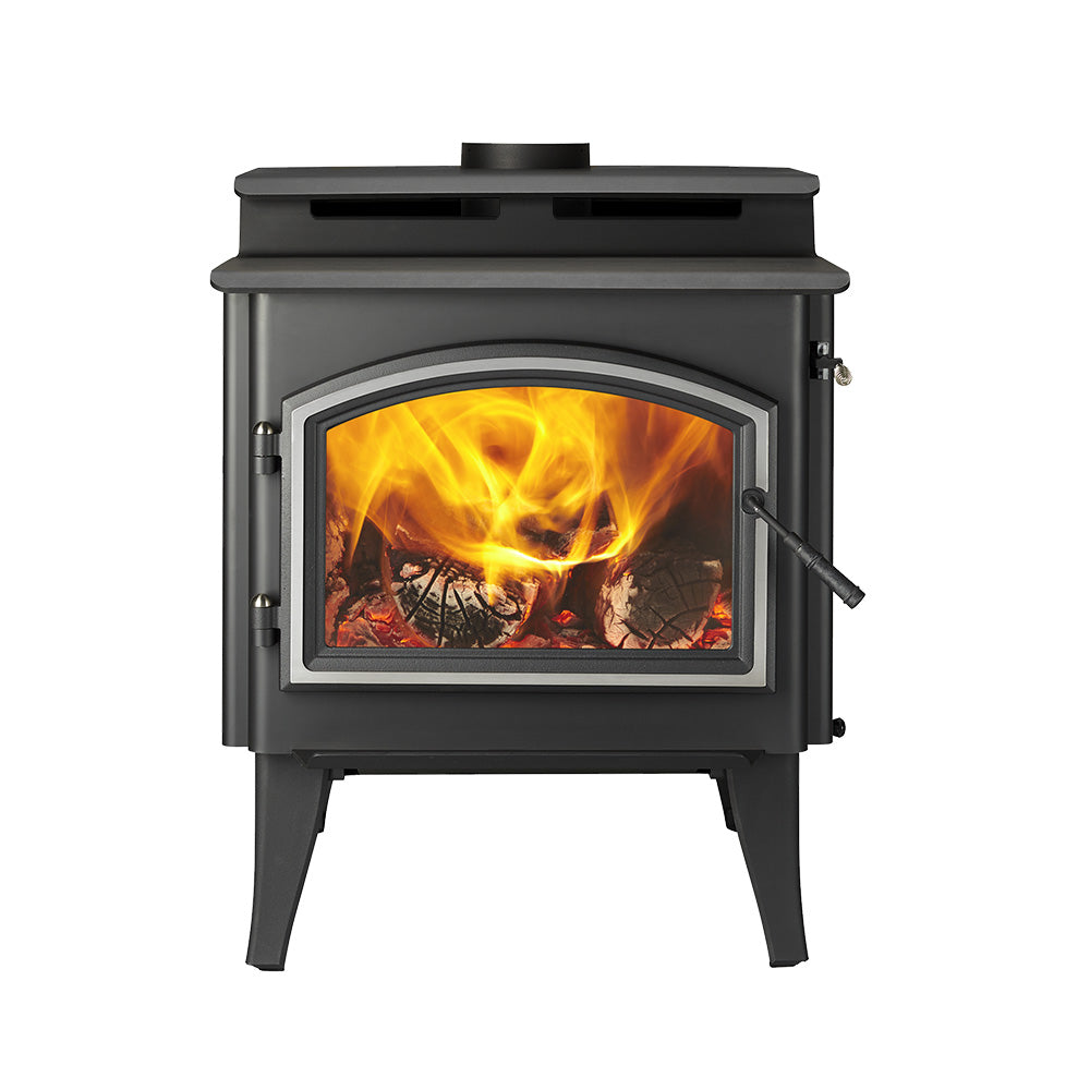 Quadra-Fire 5700 Step Top manufacturer product view; optional features may be shown