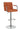 Rec Room/bar Stools: Height Adjustable - Adjustable Bar Stool - Orange-Washburn's Home Furnishings
