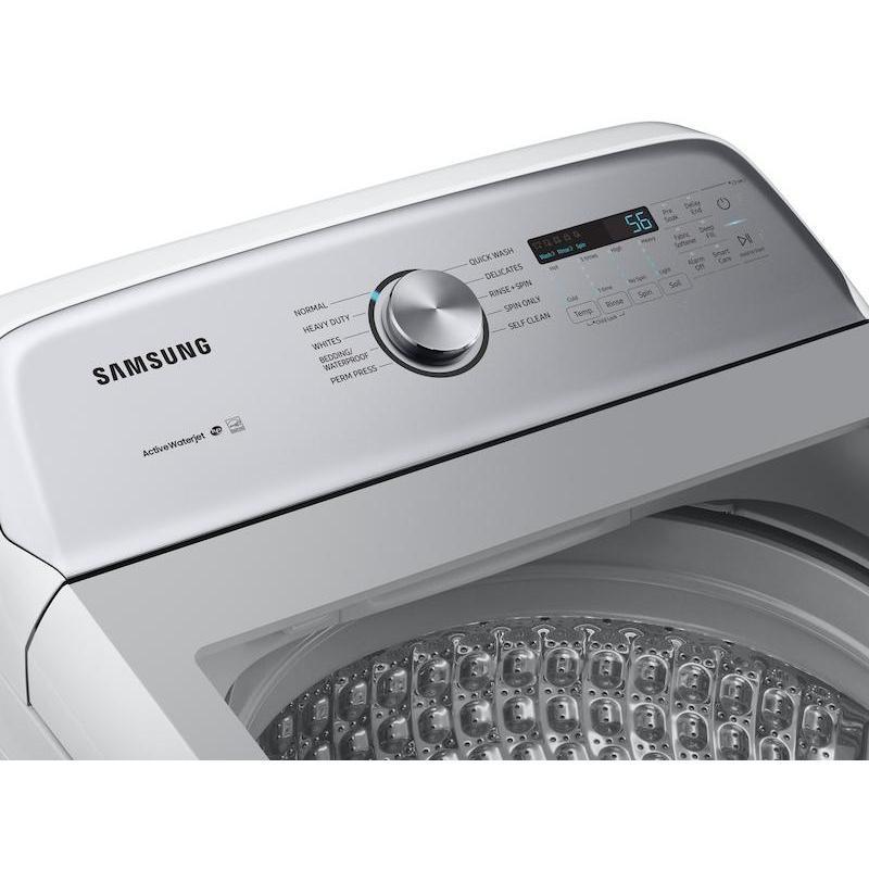 SAMSUNG 5.0 CF TL WASHER ACTIVE WATERJET TOP LOAD-Washburn's Home Furnishings