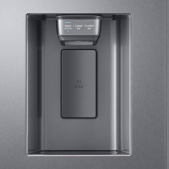 Samsung 27.4cf Side-by-Side Refrigerator-Washburn's Home Furnishings