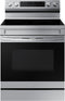 Samsung - 6.3 cu. ft. Freestanding Electric Range with WiFi, No-Preheat Air Fry & Convection - Stainless steel-Washburn's Home Furnishings