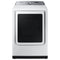 Samsung 7.4 cu. ft. Smart Electric Dryer with Steam Sanitize+ in White-Washburn's Home Furnishings