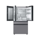 Samsung Bespoke 4 Door French Door Refrigerator with Beverage Center in Stainless Steel-Washburn's Home Furnishings