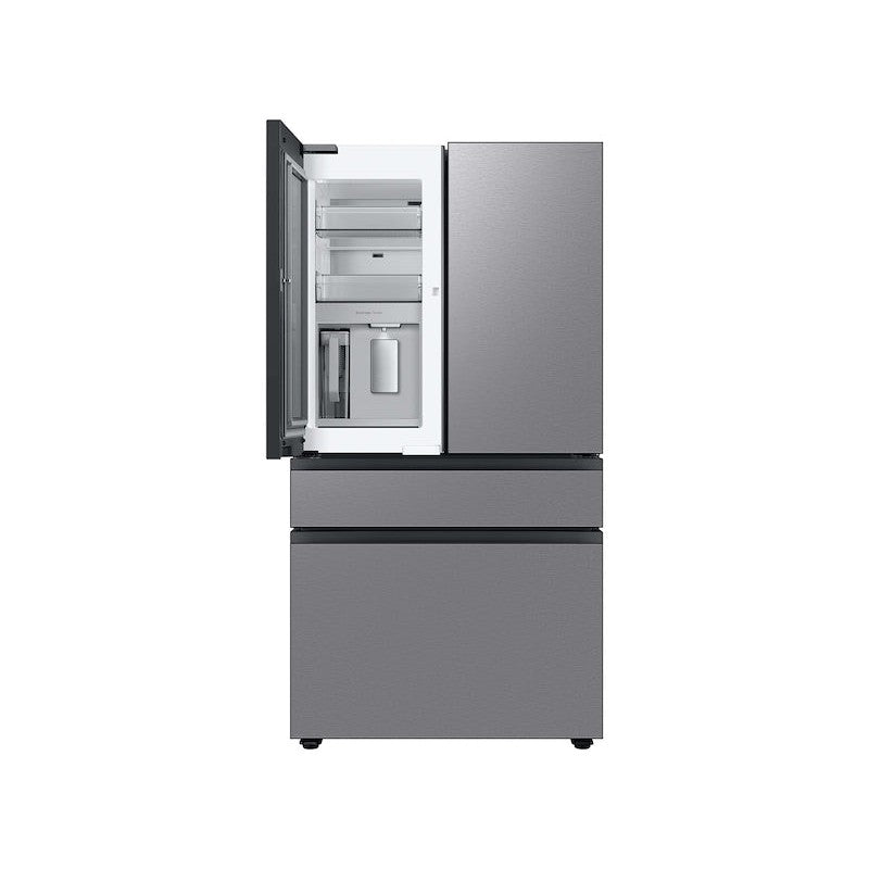 Samsung Bespoke 4 Door French Door Refrigerator with Beverage Center in Stainless Steel-Washburn's Home Furnishings