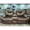 Southern Motion Avalon Double Reclining Console Loveseat in Pasadena Elk-Washburn's Home Furnishings