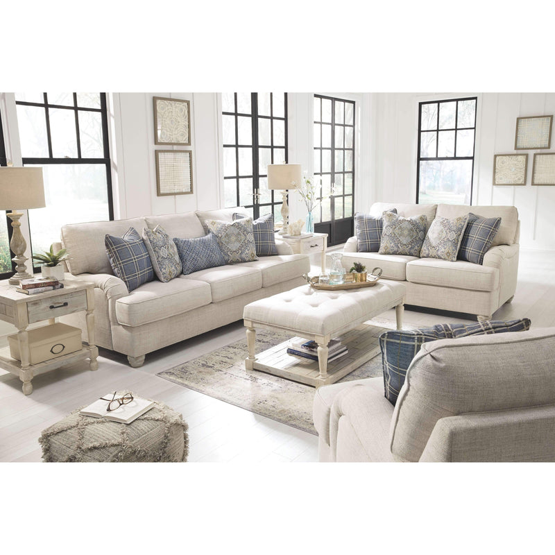 Traemore - Linen - Queen Sofa Sleeper-Washburn's Home Furnishings