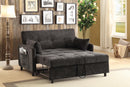 Tufted Sleeper Sofa - Gray-Washburn's Home Furnishings