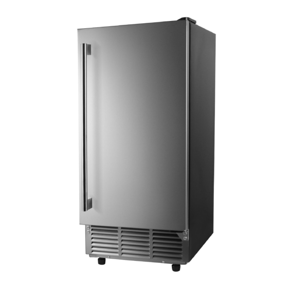 Vitara 15" Indoor Built-In Ice Maker - White-Washburn's Home Furnishings