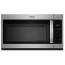 Whirlpool 1.7 cu. ft. Microwave Hood Combination with Electronic Touch Controls - Fingerprint Resistant Stainless Steel-Washburn's Home Furnishings