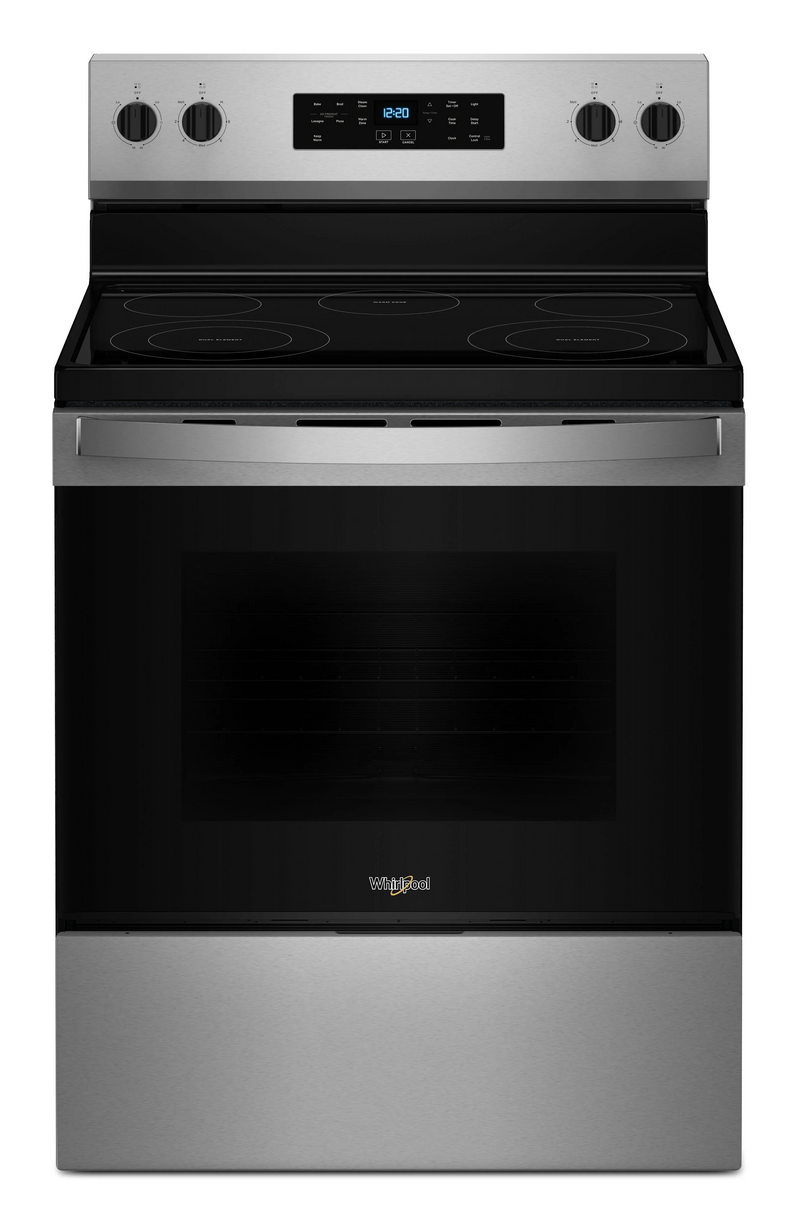 Whirlpool 30-inch Electric Range w/Steam Clean-Washburn's Home Furnishings