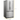Whirlpool 33", 22 CuFt French Door Refrigerator in Fingerprint Resistant Stainless Steel-Washburn's Home Furnishings