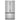 Whirlpool 36", 31 CuFt French Door Refrigerator w/Ice Maker in Fingerprint Resistant Stainless Steel-Washburn's Home Furnishings